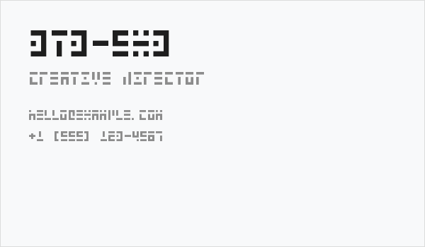 3t3-5x3 Business Card