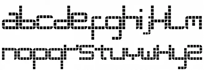 3t Шрифта строчной