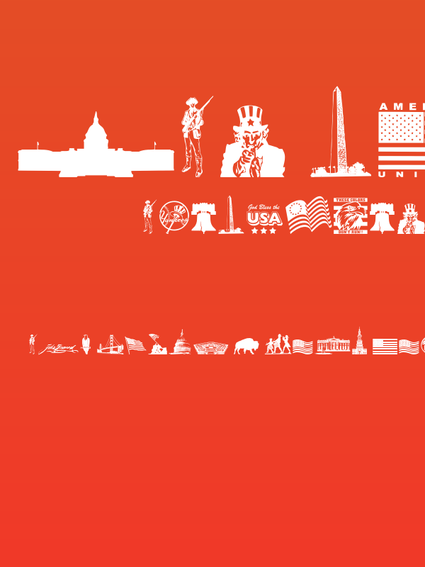 4th of July Reflections Poster