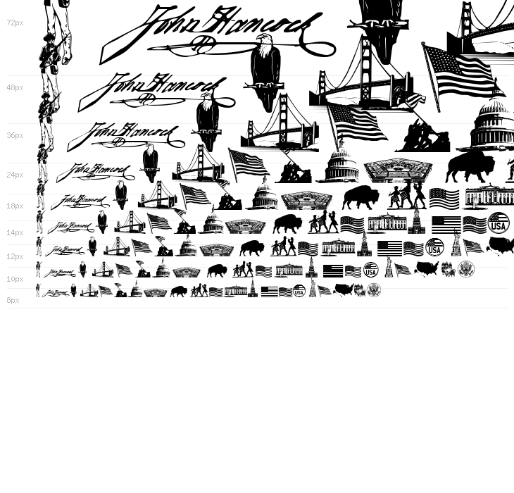 4th of July Reflections Waterfall