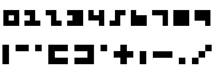 5Threezy Regular Font OTHER CHARS
