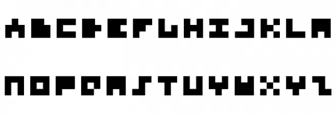 5Threezy Regular Schriftart Groß