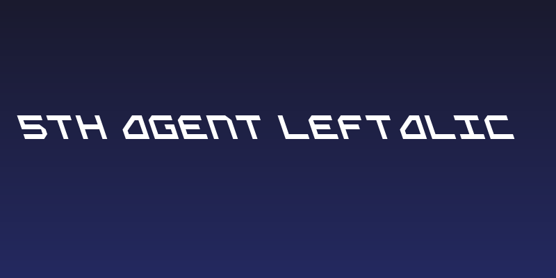 5th Agent Leftalic Social Header
