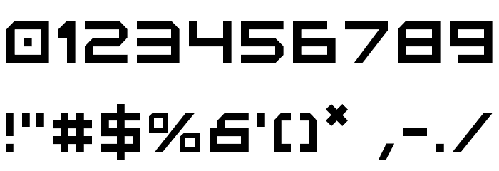 5th Agent Font OTHER CHARS