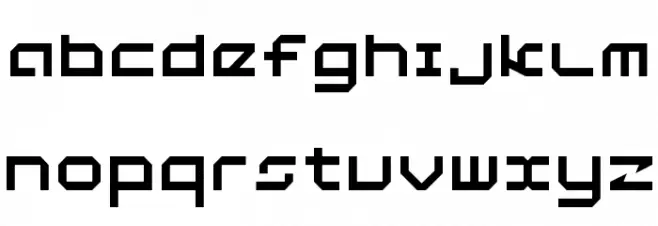 5th Agent Schriftart Kleinbuchstaben