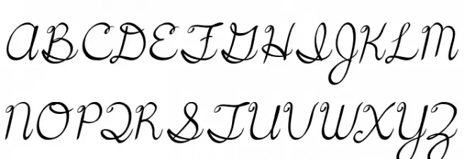 5th Grade Cursive Font Litere mari