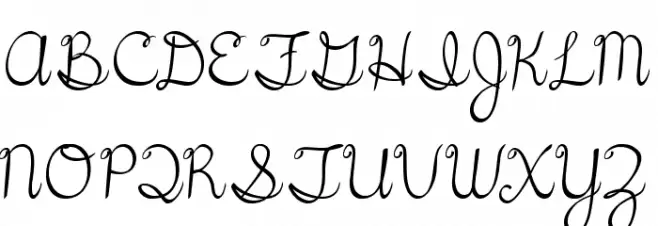 5th Grade Cursive خط أحرف كبيرة
