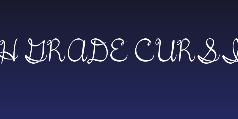 5th Grade Cursive Social Header