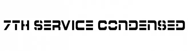 7th Service Condensed  لخطوط تنزيل