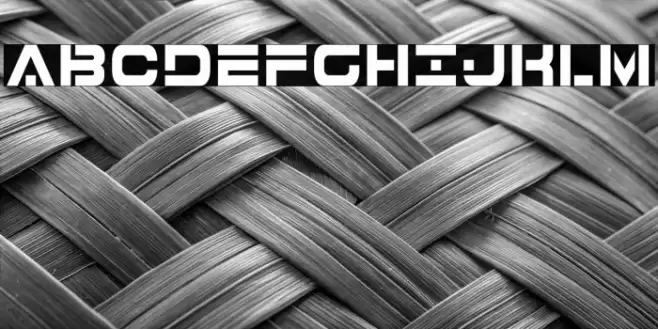 7th Service Condensed Font examples