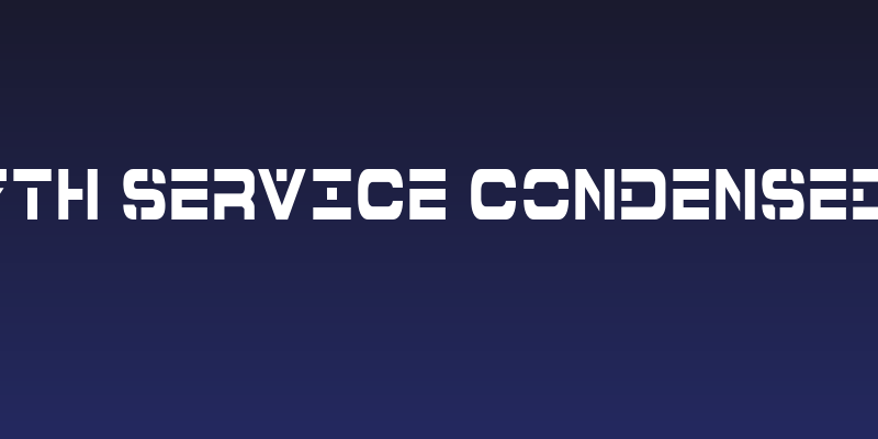 7th Service Condensed Social Header