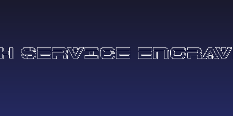 7th Service Engraved Social Header