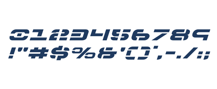 7th Service Expanded Italic Other Characters