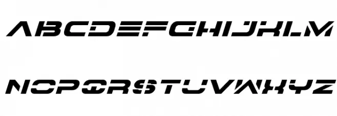 7th Service Expanded Italic Polices MINUSCULES