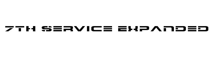 7th Service Expanded Fonte