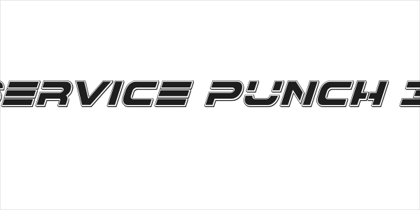 7th Service Punch Italic Logo