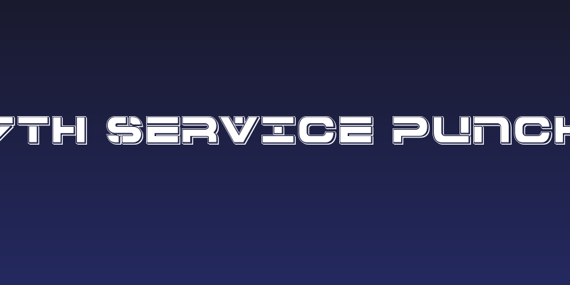 7th Service Punch Social Header