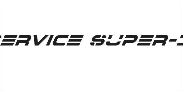 7th Service Super-Italic Logo
