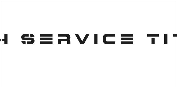 7th Service Title Logo