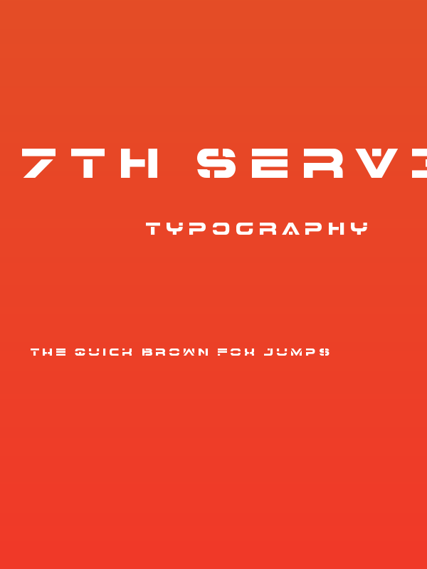 7th Service Title Poster