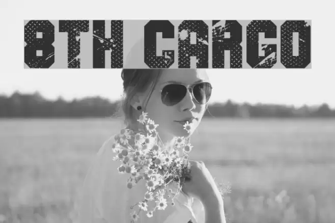 8th Cargo Font examples