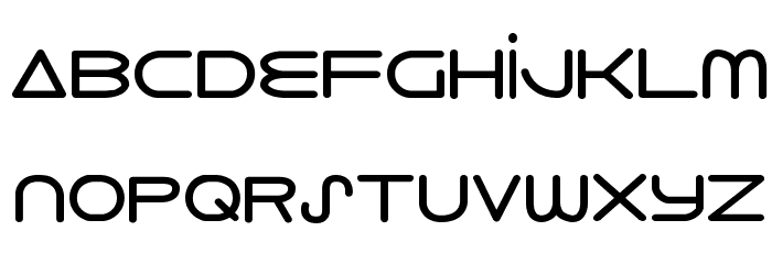 8th Element Bold Font LOWERCASE