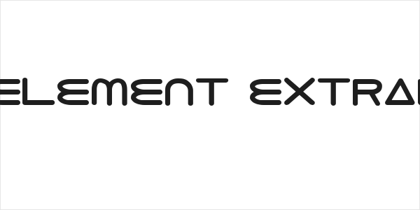 8th Element ExtraBold Logo