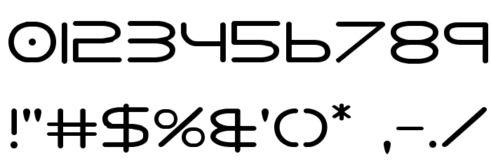 8th Element Font OTHER CHARS