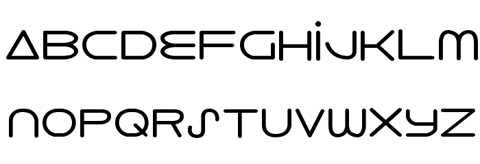 8th Element Font LOWERCASE