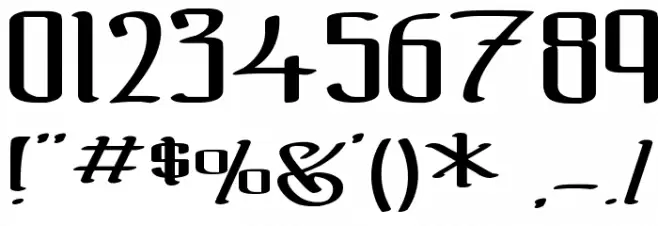 !The Black Bloc Schriftart Anderer Schreiben