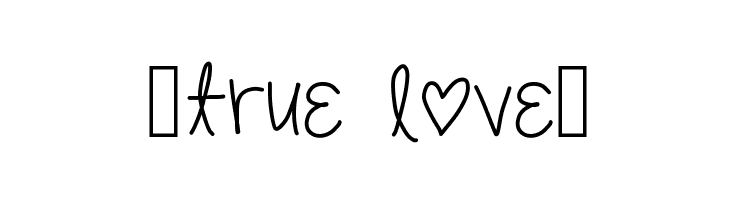 True Love Font