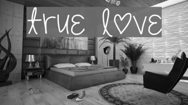 [true love] Font examples