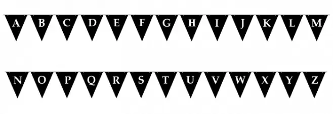 [Viva La Fiesta] Schriftart Groß