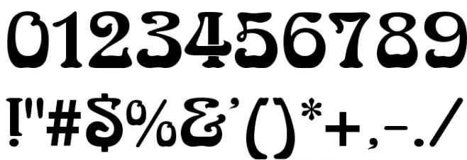 .VnArabiaH Font OTHER CHARS