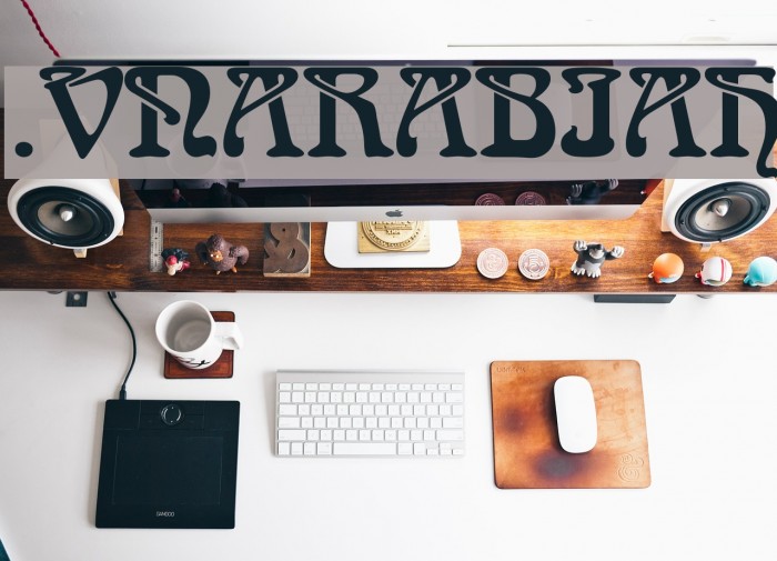 .VnArabiaH Font examples
