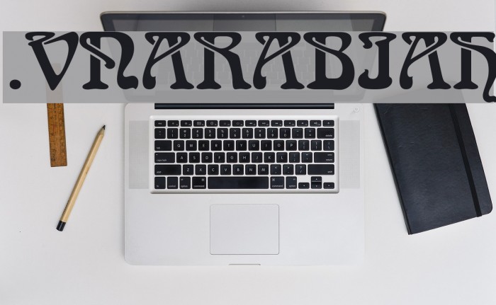 .VnArabiaH Font examples