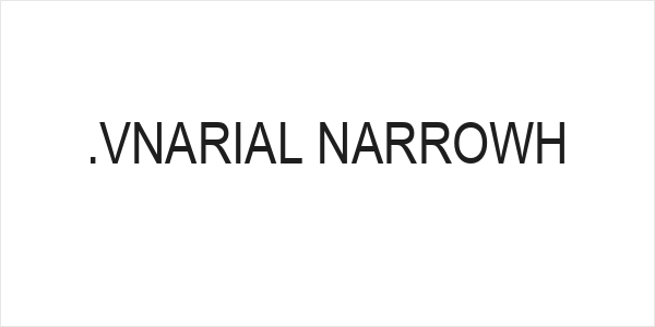 .VnArial NarrowH Logo