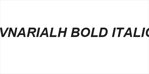 .VnArialH Bold Italic Logo