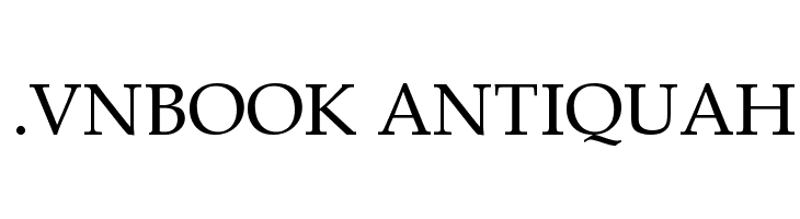 .VnBook AntiquaH لخطوط تنزيل