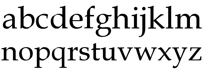 .VnBook Antiqua Font LOWERCASE