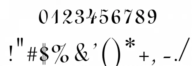 .VnLinusH خط محارف أخرى