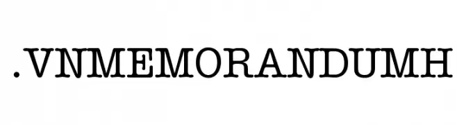 .VnMemorandumH  Fuentes Gratis Descargar