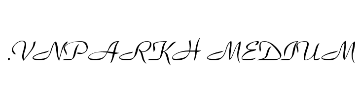 .VnParkH Medium  Free Fonts Download