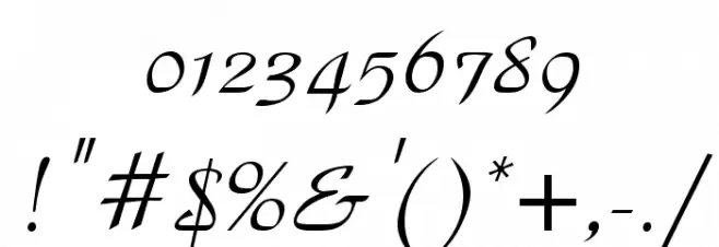 .VnParkH Medium Font OTHER CHARS