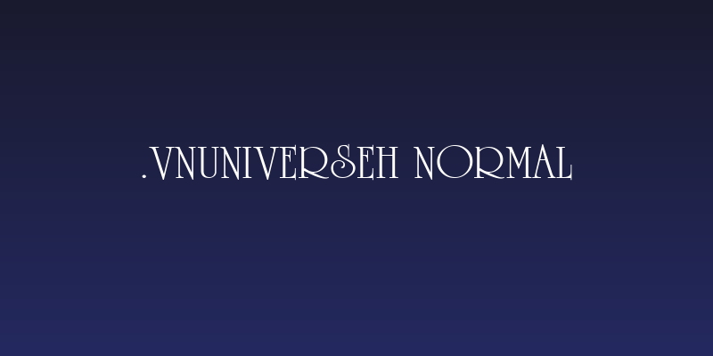.VnUniverseH Normal Social Header