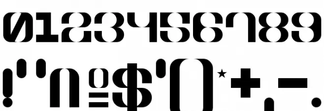 5Winter Sans Regular Font OTHER CHARS