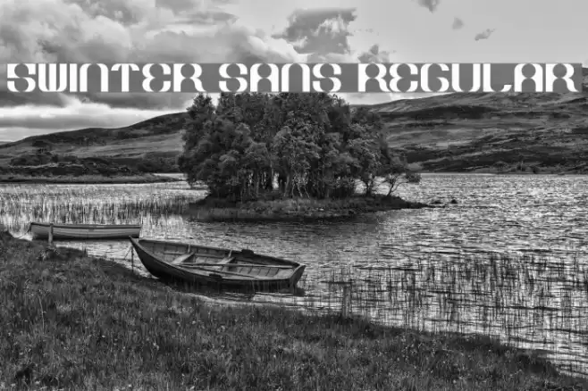 5Winter Sans Regular Font examples