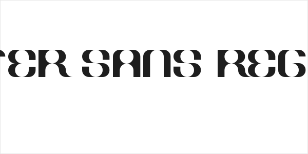 5Winter Sans Regular Logo