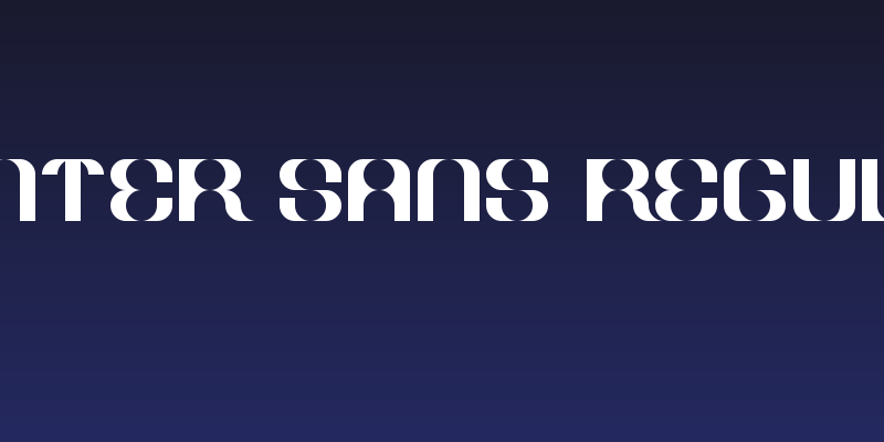 5Winter Sans Regular Social Header
