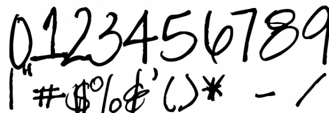 _WestCoast_ Font OTHER CHARS